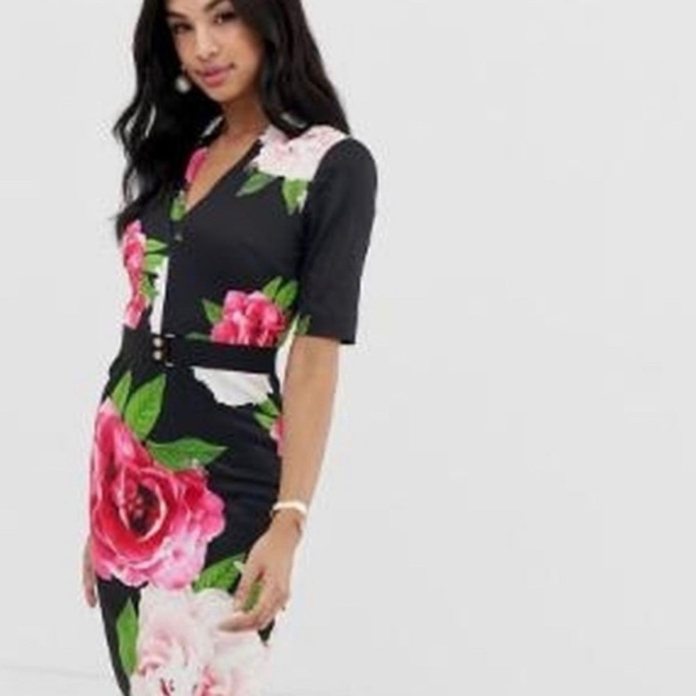 Ted Baker London - Gilanno Magnificent V-neck dress